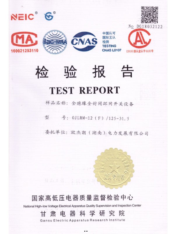 0JLRM-12(F）/125-31.5檢驗報告-1